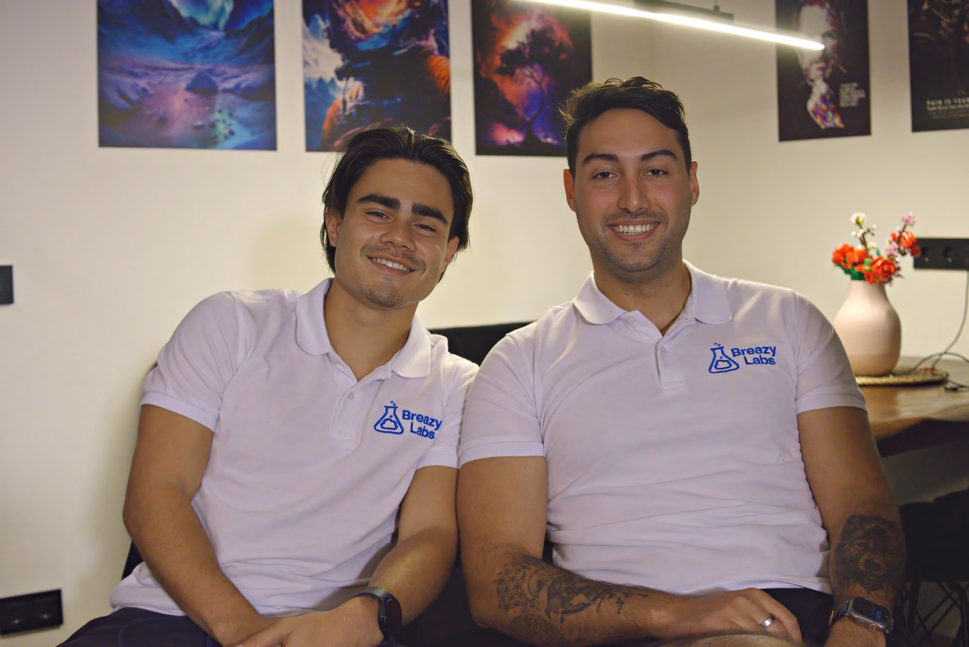 Daniel Tabrizian en Ryan Poser van BreazyLabs